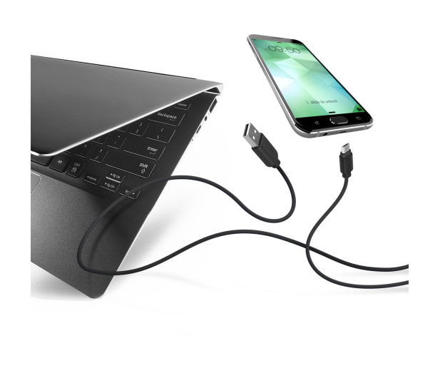 Kabel USB-microUSB SBS 3 czarny - 1382186 - zdjęcie 3